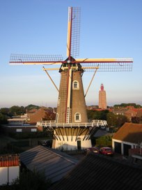 Uitzicht uit het kamervenster